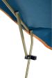 Quik Shade MAX Shade Relaxing Chair With Cup Holders, Foldable, Aluminum, Blue Hot on Sale