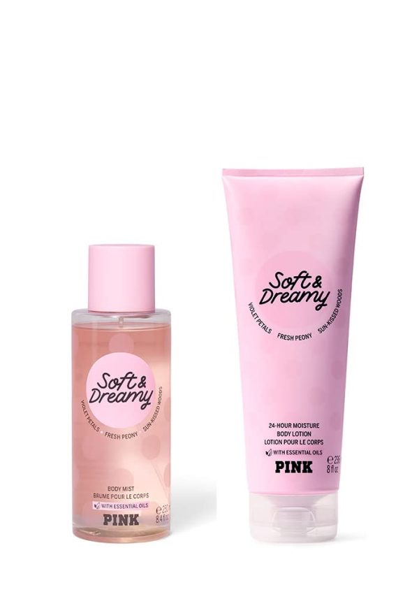 Victoria s Secret Pink Soft & Dreamy Mist & Lotion Set Discount